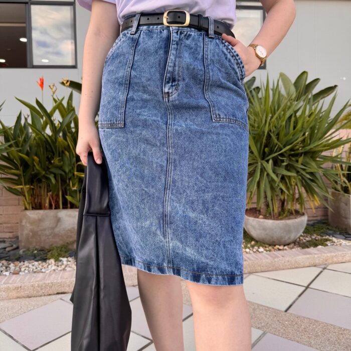 Falda Aria Denim Washed