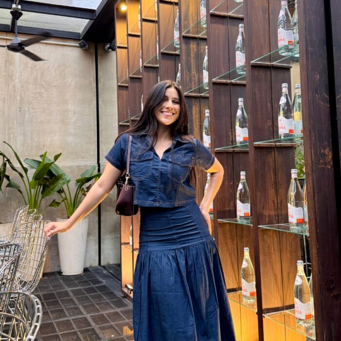 Conjunto Chambray Clásico Midi